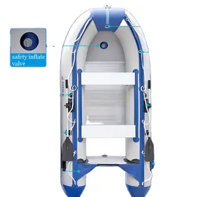 4.5m Inflatable Sport Fishing Boat With Airmat Floor Or Aluminium Floor 450
