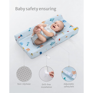 Customized Compressed Baby Changing Pad Sponge Waterproof Cartoon Pattern Newborn Massage Mat - Product Image 4