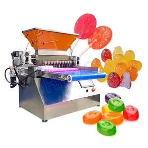 Bandes à l'échelle de laboratoire Gummy Mix Beer Ball Form Mold Fill Deposit Small Dur Candy Make Machine Supplier