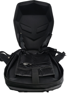 <span class=keywords><strong>Sac</strong></span> à <span class=keywords><strong>dos</strong></span> à LED Hard Shell Waterproof DIY Cool <span class=keywords><strong>Face</strong></span> Mask Eyes Motorcycle Riding Knight Black LED Backpack for Teenager Boys - Product Image 6