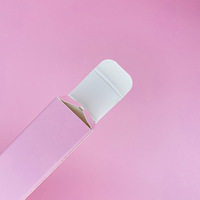 Boîtes d'emballage cosmétiques roses personnalisées à étiquette privée pour rouge à lèvres, brillant à lèvres, cils, boîte d'emballage pour cils