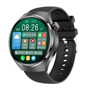 2023 1,53 Zoll GT4 Pro Bluetooth-Anruf überwachung NFC-Tür öffnen Smart Watch Hochwertige Smart Fitness-Uhr