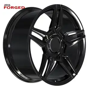 Rodas de liga leve com desenho de estrela, rodas de 19 polegadas, 5 raios, 5x112 pcd, jantes forjadas para Mercedes Benz 190e w201 w 205