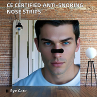 Bandes nasales anti-ronflement certifiées CE Tiras Nasales approvisionnement en gros 500 pièces/boîte bande nasale pour les cliniques du sommeil patchs buccaux