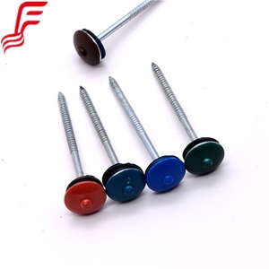 Frsts 6 inch cuộn dây thép không gỉ lợp móng tay mịn cap xoắn ốc thiết kế thép gai đôi bê tông khung móng tay cho rãnh vòng - Product Image 3