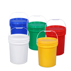 Cubo de plástico Jinyu de 20L, cilíndrico, de PP, duradero, para almacenamiento de productos químicos y alimentos. - Product Image 4