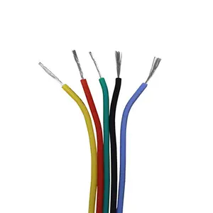 柔性硅树脂电缆26AWG绝缘铜线