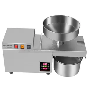 Máquina de prensa de aceite comercial Máquina de extracción de aceite de cacahuete doméstico S9S