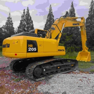 Excavadora Híbrida Komatsu HB205 Usada de 20 Toneladas, Original de Japón, Bajo Consumo de Combustible, Excavadora Hidráulica de Segunda Mano - Product Image 1