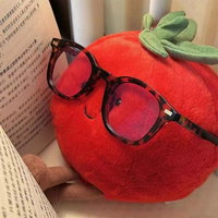 V273 Vente en gros Personnaliser Jouets en peluche Série fruits Peluche de légumes mignonne Tomate en peluche pour cadeaux câlins Décoration de la maison