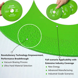 Disque de coupe abrasif diamanté HSS 100-125 mm, lame de scie fine pour bricolage, meuleuse d'angle OEM, coupe à sec ou à eau, verre, céramique - Product Image 5