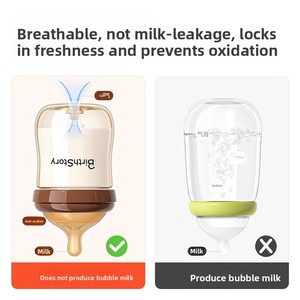 <span class=keywords><strong>Biberon</strong></span> anti-colique George Bear en forme de calebasse avec poignée pour nouveau-nés de 6 mois, tasse à boire anti-étouffement à large ouverture - Product Image 3
