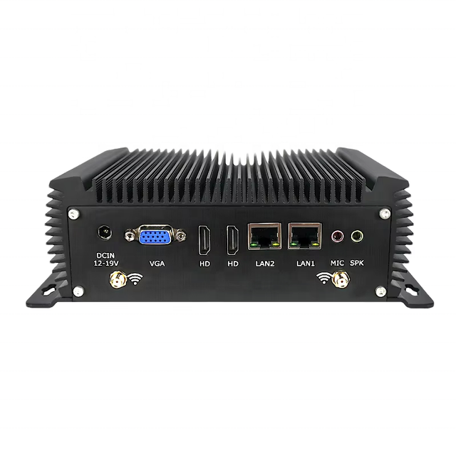 Industrial Embedded Computer Intel Core 8305G 8709G 2xM.2 NVMe 4xUSB3.0 4xUSB2.0 2xCOM 2xLAN Linux Win11 Pro Fanless Mini PC