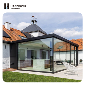HANNOVER Solarium Moderne à Finition Élégante, Résistant à <span class=keywords><strong>la</strong></span> Poussière, Personnalisable, Verre Optimisé pour <span class=keywords><strong>la</strong></span> Lumière du Jour, pour Patio, Jardin, Résidentiel - Product Image 1
