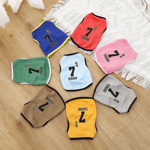 Wholesale Summer Cheap Large <strong>Size</strong> Multicolor Cotton <strong>Plain</strong> Color Dog Pet <strong>T</strong> <strong>Shirt</strong> Pet Dog Clothes Luxury <strong>Shirts</strong> Dog <strong>Shirt</strong> Blank - Product Image 5