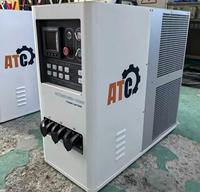 Banco de carga ficticia tipo contenedor de 100KW, AC240V-480V, refrigerado por aire, para pruebas de puesta en marcha de centrales eléctricas