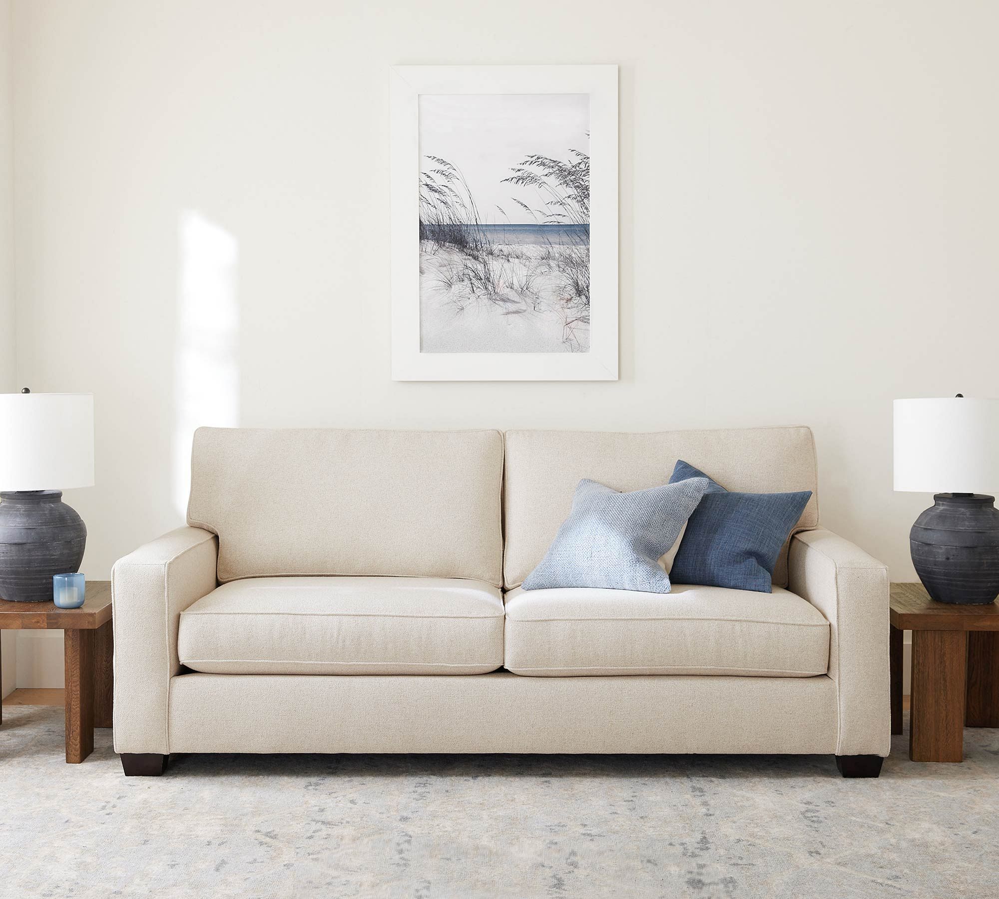 couch living room sofas indoor furniture comfort square arm upholstered sofa