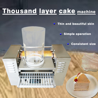 Machine à former des croûtes de gâteau à mille couches de haute productivité pour usage en boulangerie