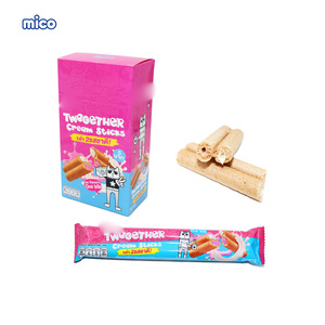 Délicieuses et savoureuses gaufrettes aromatisées <span class=keywords><strong>à</strong></span> la fraise, aux cacahuètes et <span class=keywords><strong>à</strong></span> <span class=keywords><strong>l</strong></span>'<span class=keywords><strong>avoine</strong></span> en boîte, le choix parfait de collation pour <span class=keywords><strong>les</strong></span> enfants. - Product Image 3