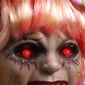 Decorazione della festa di Halloween con suono di luce raccapricciante spaventosa luce animata che scalcia il fantasma del bambino - Product Image 5
