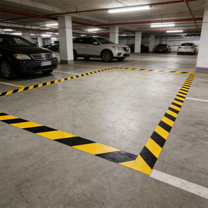 高速道路肩側警告テープ 高視認性赤白バリケードテープ 道路側保護用 - Product Image 4