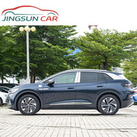 Pour VW ID.4 Longue Autonomie SUV 5 Portes 5 Places, Véhicule Électrique Pur Nouvelle Énergie, Voitures Électriques Chinoises, Pneus R19, Sièges en Cuir, Conduite à Gauche
