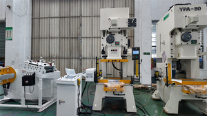 Pressa Pneumatica CNC Colgar <span class=keywords><strong>YPA</strong></span> 80T con Alimentatore Automatico Multifunzionale per Punzonatura e Taglio Metalli, Motore da 7,5kW - Product Image 6