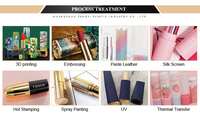 Contenant Populaire à Gloss 5 ml en Forme de Cœur, Tube à Gloss Mignon Multicolore, Étiquette Personnalisée pour Tube à Gloss
