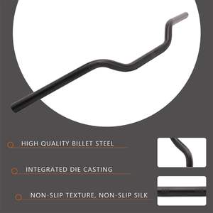 Manillares Drag de 7/8" 22MM, Manillares Tracker Universales para Sportster XL 883 1200 Bobber Custom Chopper Softail Dyna Estilo Europeo - Product Image 5