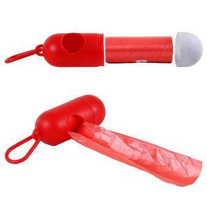 맞춤형 판촉 휴대용 알약 모양 개 쓰레기 똥 쓰레기 디스펜서 15pcs 쓰레기 봉투 애완 동물 제품 - Product Image 4