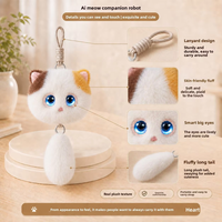 KI-gesteuertes Smart Companion Spielzeug aus Polyesterfaser, Intelligente Sprachpuppe, Elektronisches Haustier-Katzen-Plüschtier