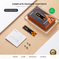 SSD NVMe KANAGA 2TB M.2 2280 Gen4x4 Kecepatan Baca 7000MB/s TLC NAND Flash untuk Desktop Laptop