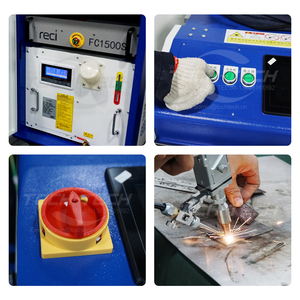 Soudeuse laser à fibre portative économique 1500W/3000W haute précision, machine de soudage manuelle 10-30mm/s - Product Image 5
