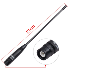 Dropshipping Nouveau NA-701 BNC 144/430Mhz Dual Band High Gain Antenne 2.15dB NA701 Pour <span class=keywords><strong>Yeasu</strong></span> Talkie-walkie à Deux Voies Radio - Product Image 1