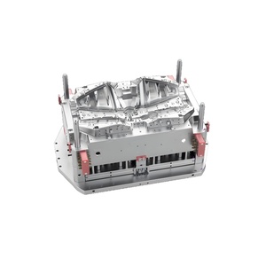 Độ chính xác cao dual-shot PC + PMMA phun quang khuôn nhà máy trực tiếp cho tất cả các xe được sử dụng trong đèn pha ô tô - Product Image 2