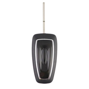 Housse de clé à rabat pour <span class=keywords><strong>Ford</strong></span> Focus, Fiesta, <span class=keywords><strong>Ranger</strong></span> avec lame HU101, coque à distance à 2/3 boutons pour le contrôle du véhicule - Product Image 3