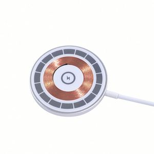 Cargador Inalámbrico Portátil de Carga Rápida de 15W Directo de Fábrica, Accesorio Magnético para Teléfono con Conexión Tipo C, con Logotipo - Product Image 2