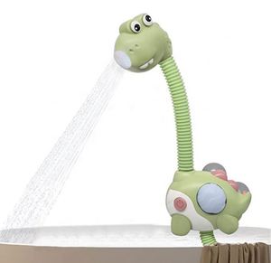 Jouet de bain dinosaure pour bébé USA Mairun avec douchette et pulvérisateur d'eau rechargeable - Emballage en boîte couleur en plastique sans BPA pour enfants - Product Image 1