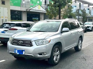 Toyota Highlander 3.5L V6 5AT 7 plazas SUV usada del 2007 – Potente SUV familiar con tracción total, coche japonés usado para exportación - Product Image 1