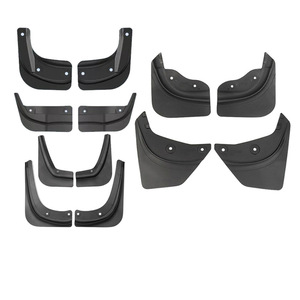2024 accessoires de <span class=keywords><strong>voiture</strong></span> TPE garde-boue de <span class=keywords><strong>voiture</strong></span> avec <span class=keywords><strong>avant</strong></span> arrière pour tesla modèle y garde-boue à 3 roues - Product Image 1