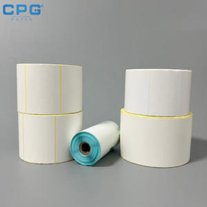 Étiquettes thermiques lisses haute densité à triple protection en vrac 50x30mm 58x40mm – Étiquettes de prix pour rayonnages de vente au détail - Product Image 1