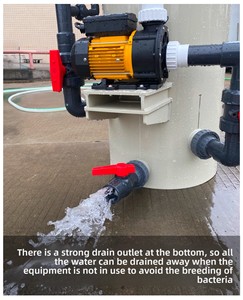 50 t/h capacità di trattamento delle acque <span class=keywords><strong>Marine</strong></span> skimmer proteine macchina di filtrazione intelligente per la depurazione delle acque - Product Image 3