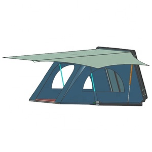 Tente de toit 4x4 tout-terrain, coque rigide légère, tente de toit rigide pour voiture, camion, camping, tente de toit automatique - Product Image 4