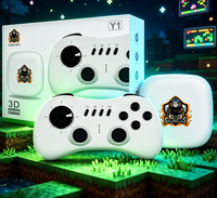 Manette de jeu rétro Y1 avec volant de course, 64 Go, 128 Go, plus de 40 000 jeux, sortie 4K HD, console de jeu portable, plus de 20 émulateurs, compatible arcade