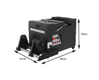 Nouveau produit Double tête A3 Dtf imprimante Xp600 têtes d'impression 330Mm largeur d'impression technologie Uv pour la production d'impression textile de t-shirt