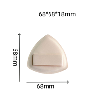 Éponge de maquillage de haute qualité en matériau Rubycell, éponge pour fond de teint, crème BB, poudre de beauté, avec boîte anti-poussière, logo personnalisé