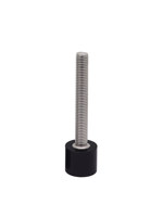 Pernos Amortiguadores Anticolisión de Acero Inoxidable con Recubrimiento de PU Negro, Resistentes al Desgaste, Modelo AAB M3-M16