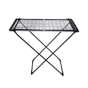 Métal 4 Ailes Blanchisserie Vêtements Séchoir Intérieur Extérieur Portable Pliant Séchage Tissu Cintre pour <span class=keywords><strong>Camping</strong></span> Randonnée - Product Image 3