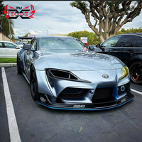 Pour Toyota Supra MK5 A90 A91 GR conduit d'air de phare ventilé en Fiber de carbone