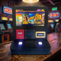 Machine d'arcade métallique personnalisée avec interface, 18 jeux intégrés, distributeur de tickets à monnayeur pour salles de jeux